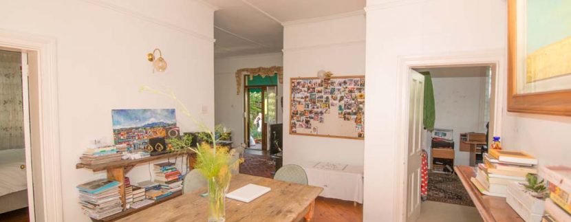 lounge to dining room