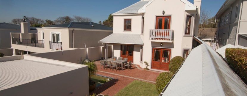 front of house and garden
