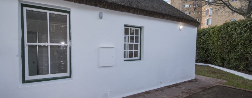 W SIDE OF HOUSE
