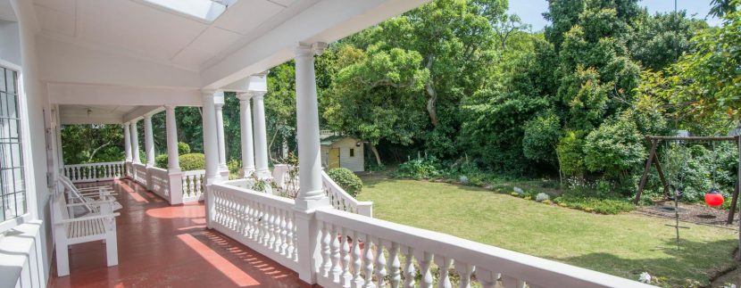C patio and garden