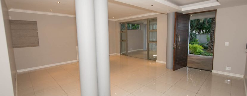 c ENTRANCE AND LIVING ROOM